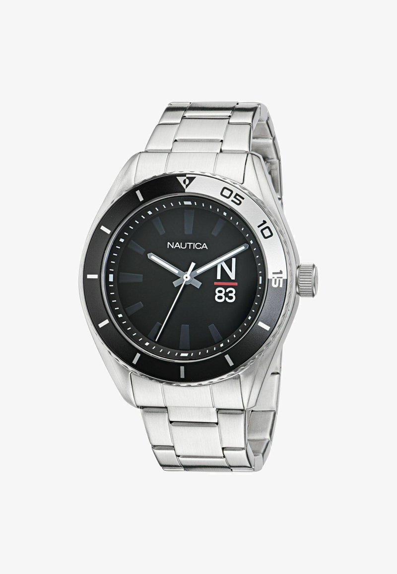 Nautica FINN WORLD - Klocka - silver tone
