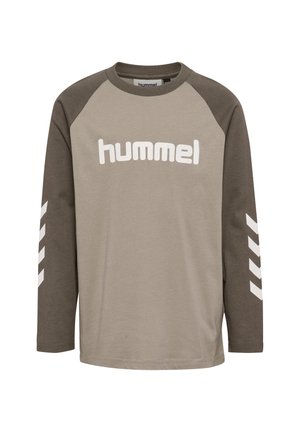 Langærmet T-shirt - dark night