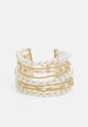 MULTIROW FLEX - Armbånd - gold-coloured/white