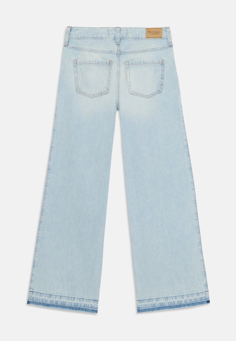 Abercrombie Fitch ULTRA WIDE LEG Relaxed fit jeans light
