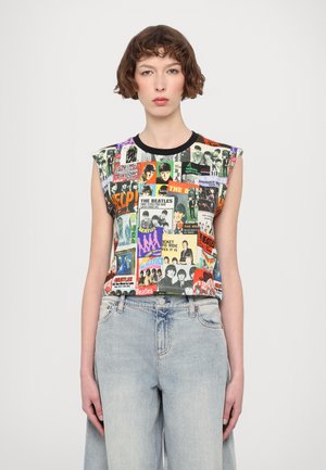 Alice + Olivia MICAH MUSCLE TANK - Débardeur - twist and shout