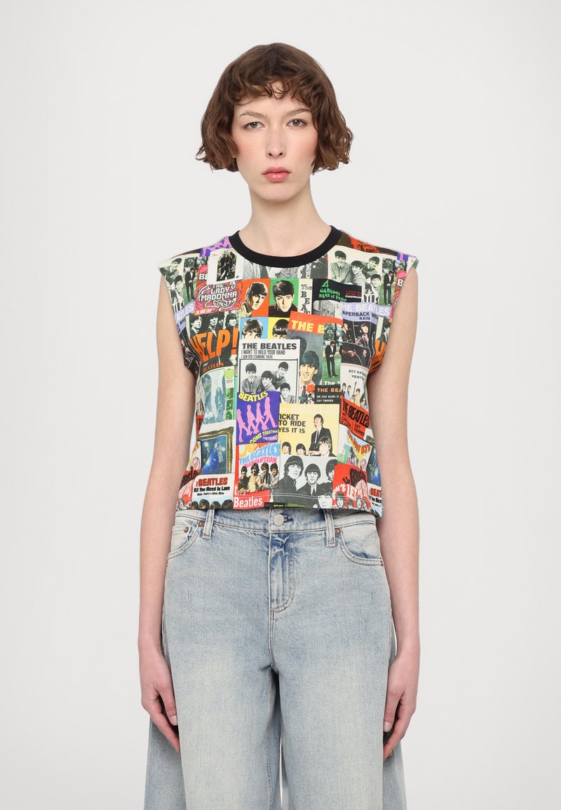 Alice + Olivia MICAH MUSCLE TANK - Top - twist and shout