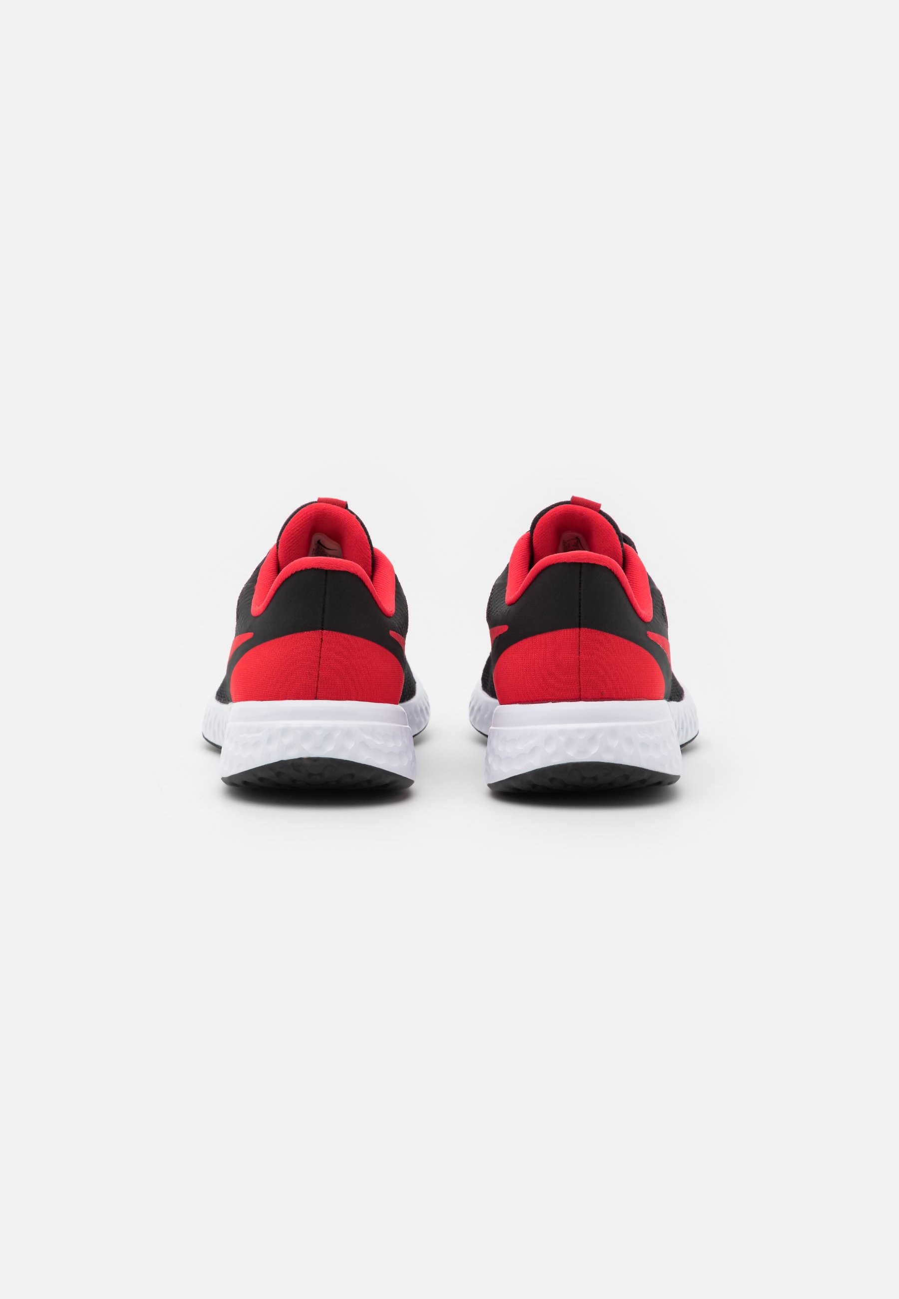 Nike Performance REVOLUTION 5 UNISEX - Hardloopschoenen neutraal -  black/university red/white/Zwart - Zalando.nl