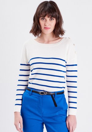 MIT KNÖPFEN - Pullover - blanc