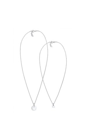 2 PACK HEARTS - Collier - silver-coloured