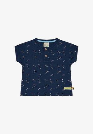 loud + proud, Print T-shirt - ultramarine