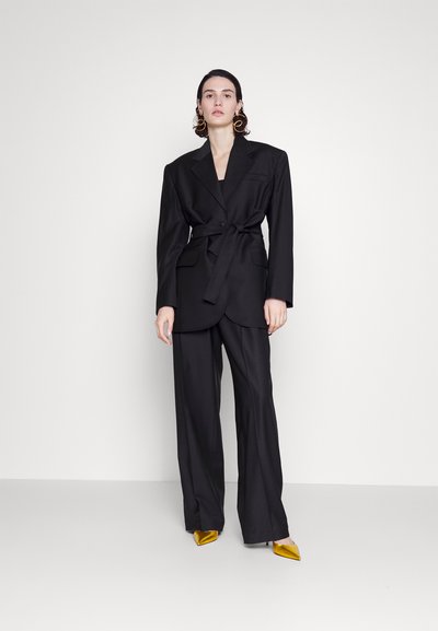 Materiel MENSWEAR BELTED - Žakete - black