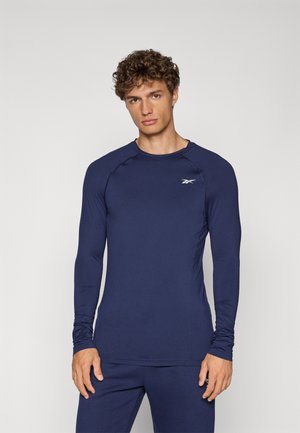 TRAIN LONG SLEEVE MUSCLE - Tops ar garām piedurknēm - vector navy