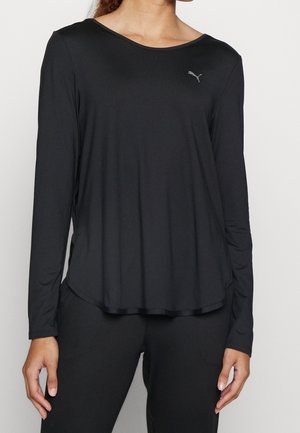 Långärmad tröja - black