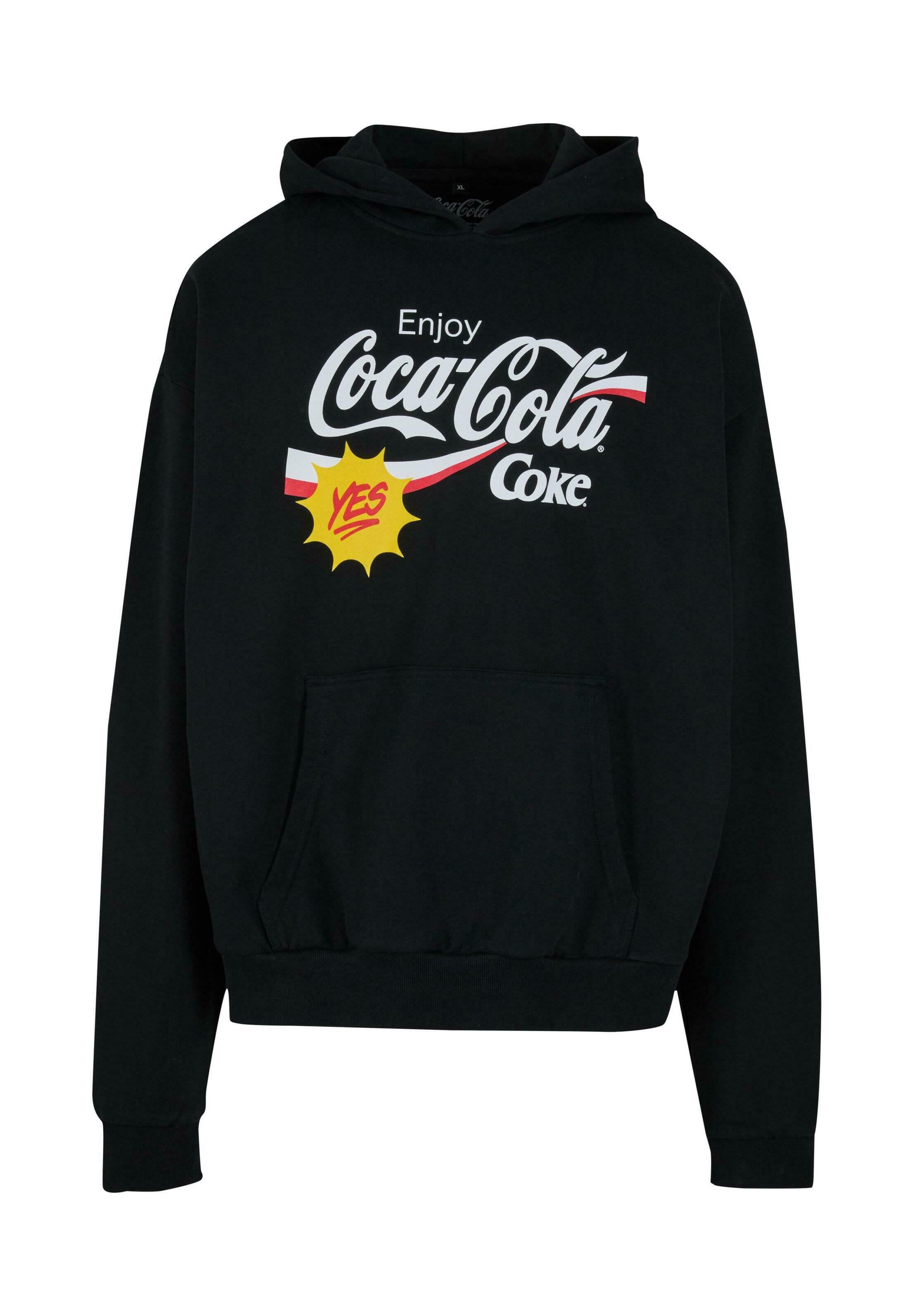 Merchcode COCA COLA REFRESHED - Hoodie - black - Zalando.ie