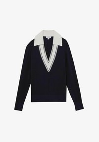 Nevybráno, navy white