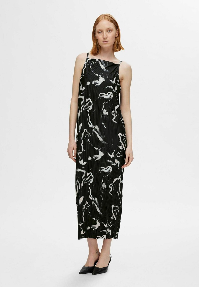 Selected Femme Maxi-jurk zwart