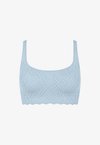 FEEL BLISS TOP - Brassière - light blue
