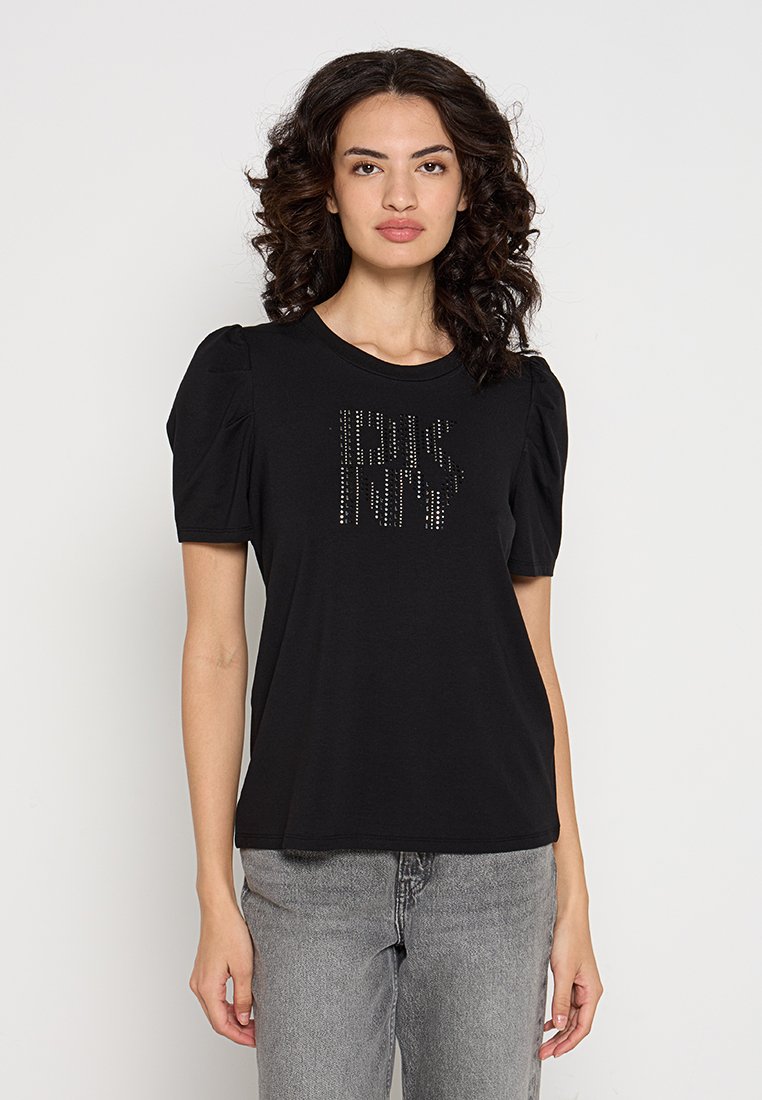 DKNY T-shirt print zwart