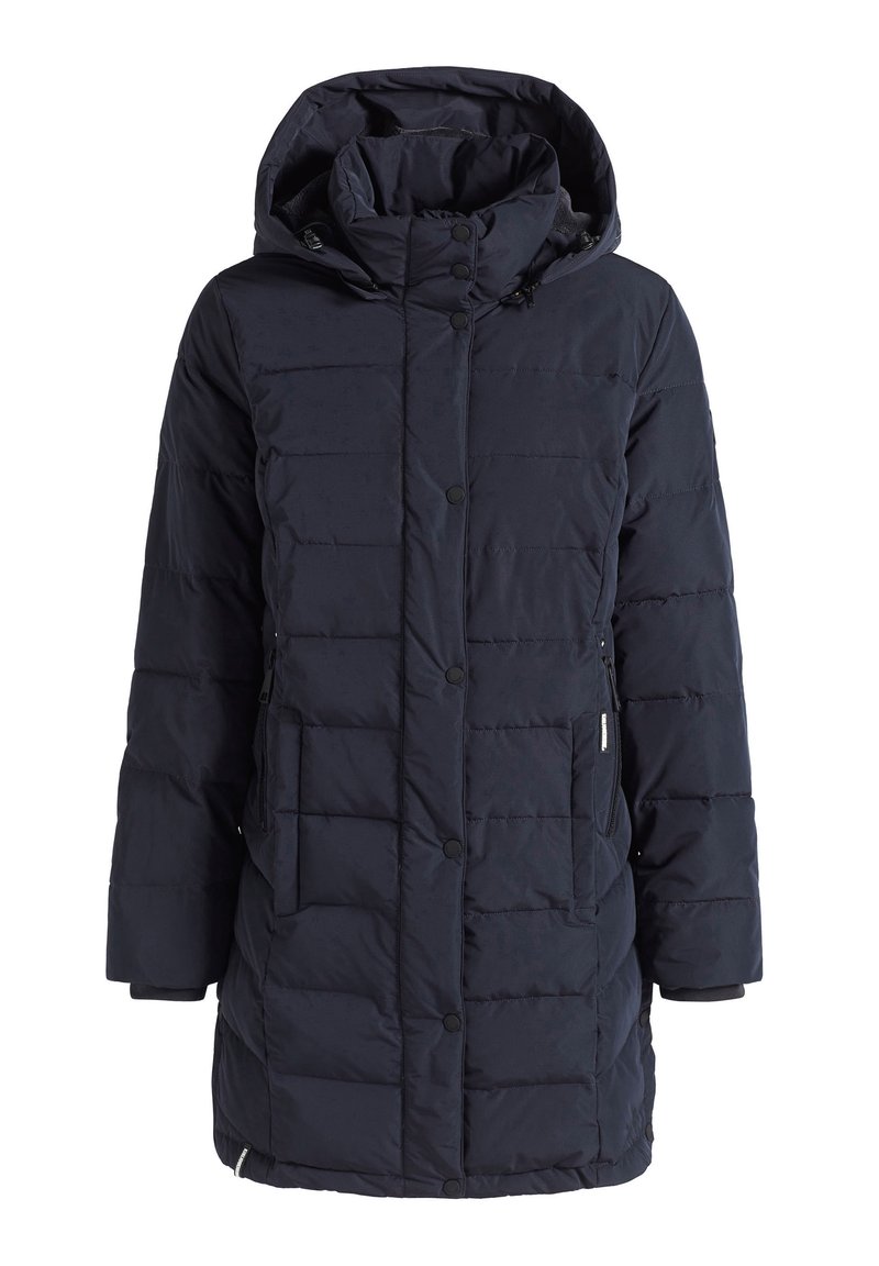 khujo Wintermantel donkerblauw