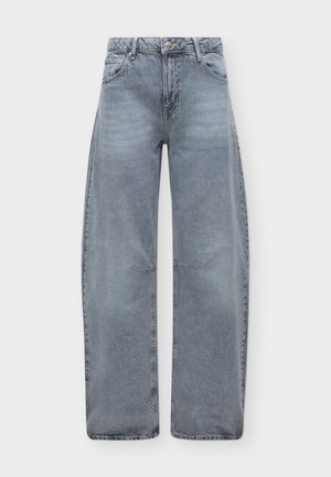 Topshop, TSBARREL  - Τζιν χαλαρής εφαρμογής - grey denim