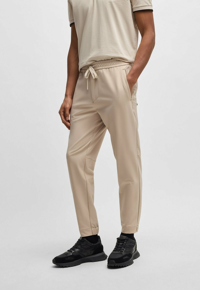 BOSS - FLEX - Trousers - beige nine, Enlarge