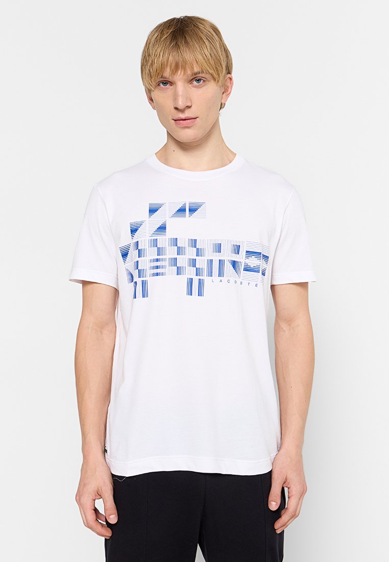 Lacoste Sport T-shirt print wit