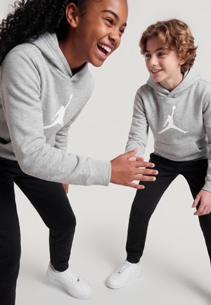 Jordan, JUMBO JUMPMAN - Felpa con cappuccio - grey heather
