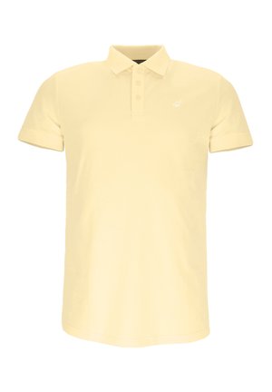 MIT DEZENTEM LOGOSTICK AUF DER BRUST - Poloshirt - gelb