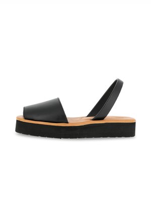 AVARCA PLATJA - Platform sandals - black