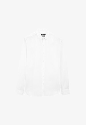 Massimo Dutti, 100% LINEN REGULAR FIT SHIRT - Overhemd - white