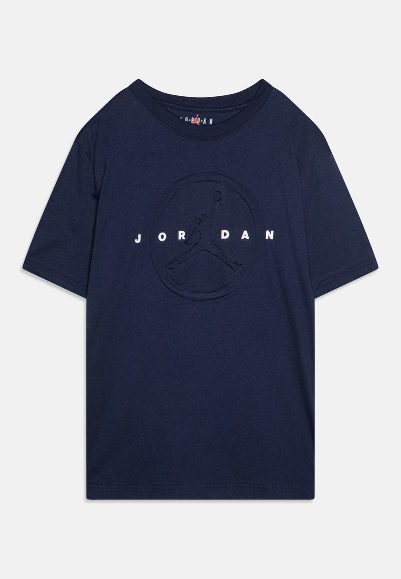 Jordan - PRACTICE TAPE EMBOSSED TEE - T-shirt imprimé - midnight navy, Agrandir