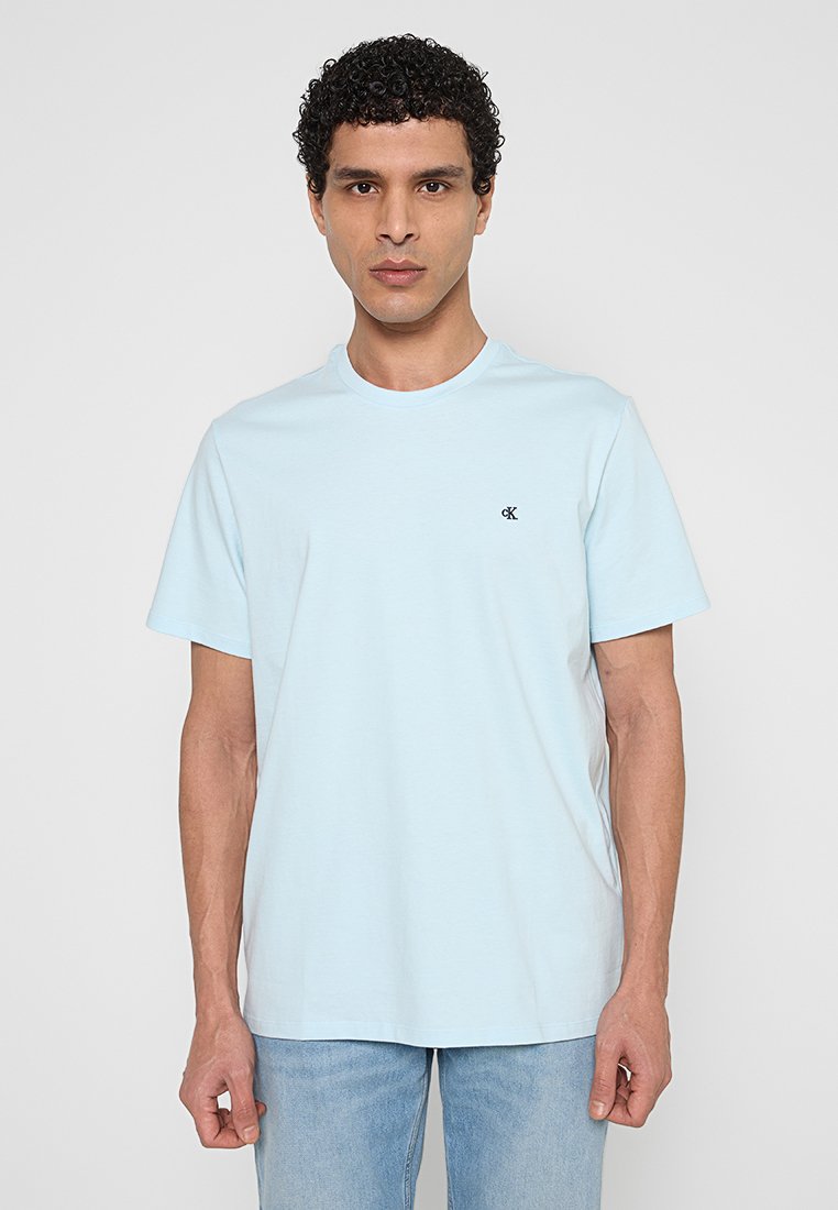 Calvin Klein Jeans T-shirt basic blauw Calvin Klein Jeans T-shirt basic blauw