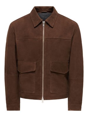 Only & Sons, Veste en cuir - coffee bean