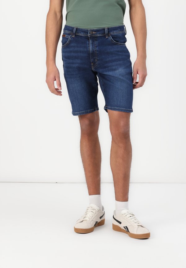 TEXAS - Denim shorts - vintage storm