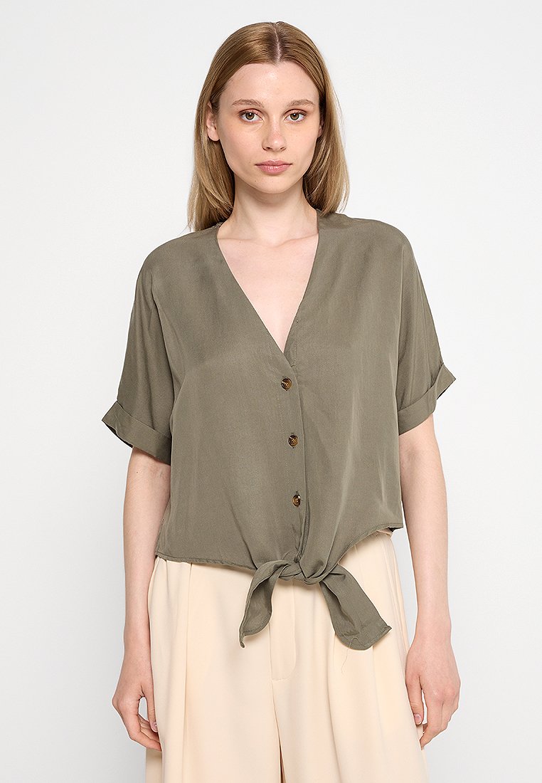 Apricot Overhemdblouse kaki Apricot Overhemdblouse kaki