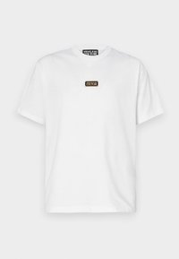 T-shirt print - white/gold