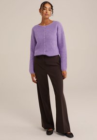 WE Fashion Cardigan - violet