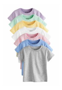 Next SHORT SLEEVE 7 PACK-REGULAR FIT - Pamata T-krekls - multicolour