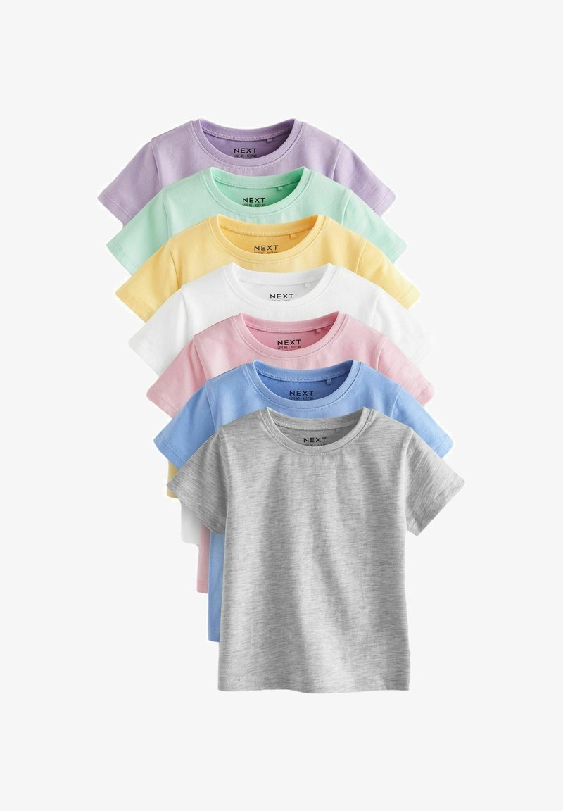 Next SHORT SLEEVE 7 PACK-REGULAR FIT - Pamata T-krekls - multicolour