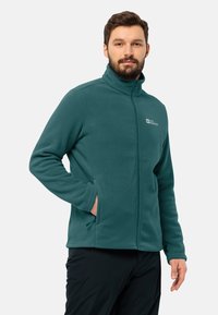 Jack Wolfskin - Jakna iz flisa - emerald Miniaturna slika 1