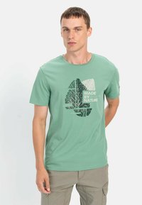 camel active - T-shirt z nadrukiem