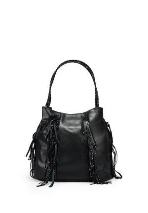 DE HOMBRO FLECOS - Bolso de mano - black
