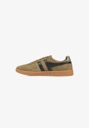Gola HURRICANE - Baskets basses - tobacco black khaki gum