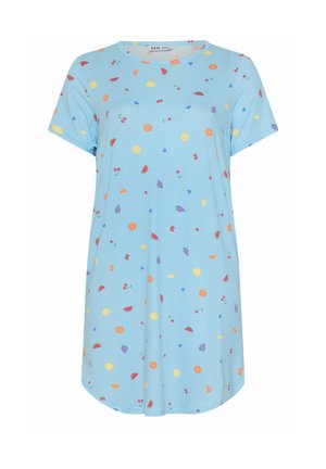 Yours Clothing, WOMEN'S NIGHTDRESSES & CHEMISES - Nattrøjer / negligé - blue