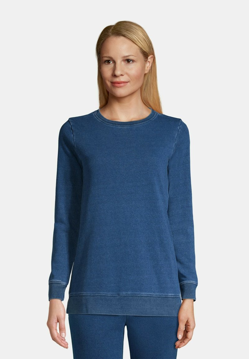 LANDS' END Sweatshirt dark indigo/blau Zalando.at