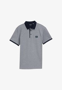 Unausgewählt, navy white two tone pique