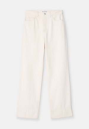 LENA - Jean boyfriend - off-white