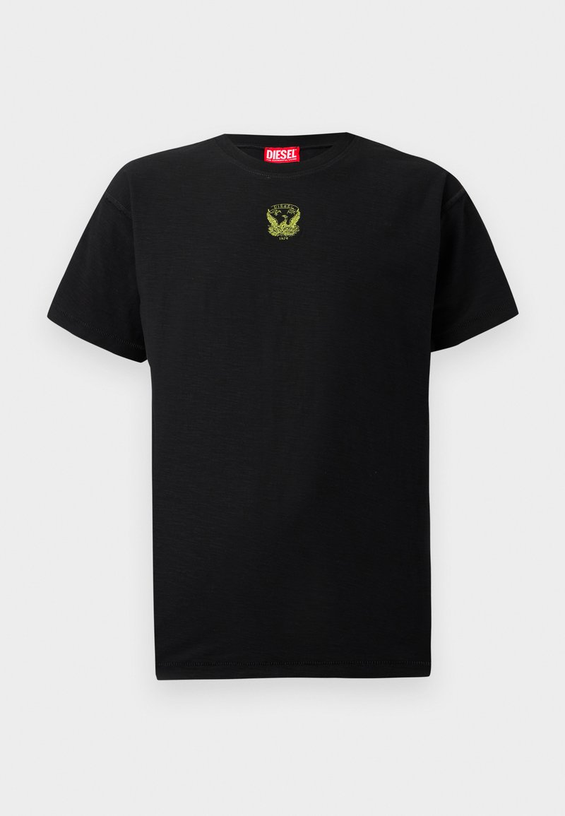 Diesel T-shirt basic zwart Diesel T-shirt basic zwart