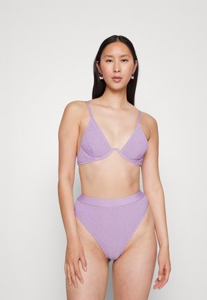 CRINKLE UNDERWIRED  SET - Biquíni - lilac