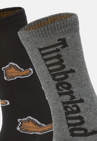 Timberland ALL OVER 2 PACK - Strømper - black
