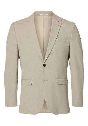 Selected, SLHSLIM LIAM - Bleiserjakk - oatmeal