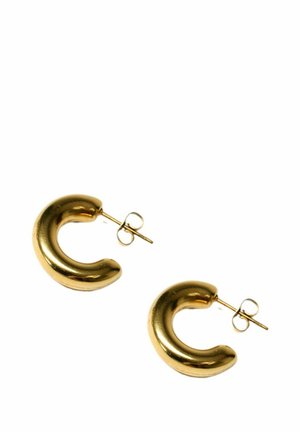 X ROÉ - EVERLY HOOPS - Øreringe - gold coloured