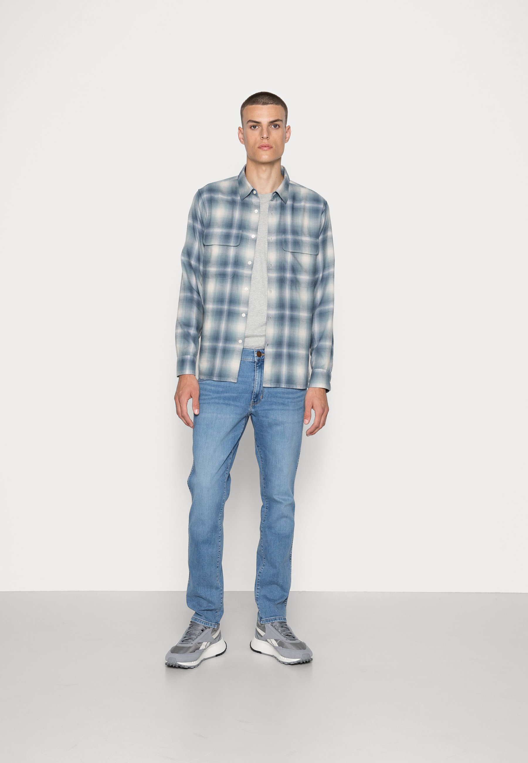 camicia jeans abercrombie