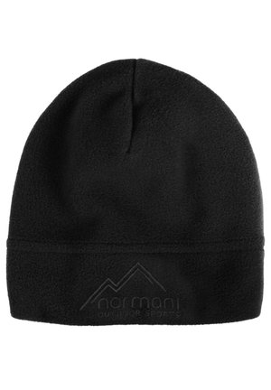 normani Outdoor Sports FLEECEMUTZE WINTERMUTZE STRICKMUTZE FAHRRADMUTZE SUBZERO - Mütze - schwarz